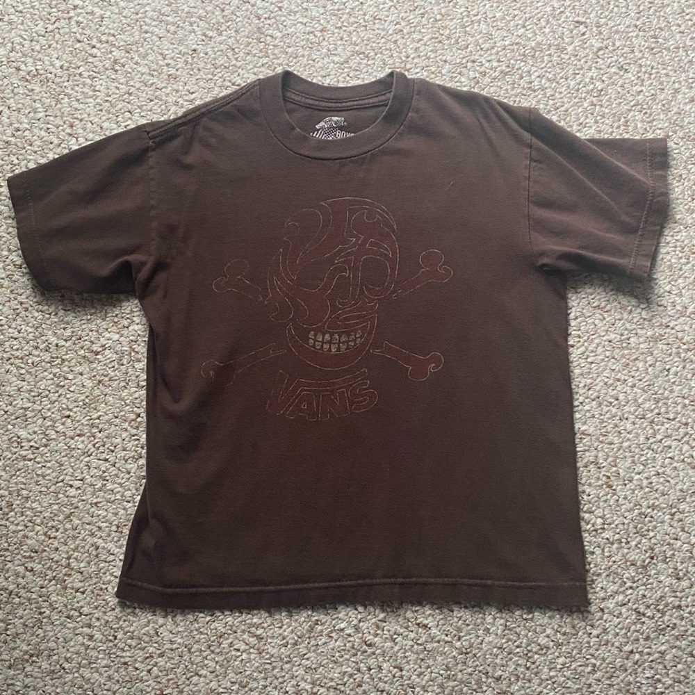 🔸VANS Youth Skull☠️Bones Tee, Boy’s Small (8-10)🔸